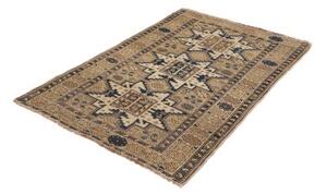 Tappeto Antik Geometrico Beige Blu 100x150 Cm