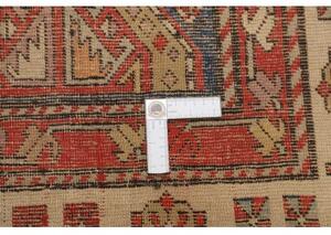 Tappeto Antik Geometrico Rosso Blu Corsia 100x275 Cm