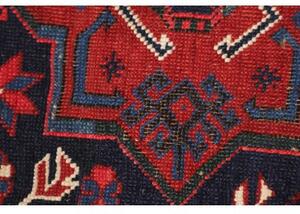 Tappeto Antik Stilizzato Blu Scuro Rosso 112x170 Cm