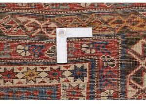 Tappeto Antik Geometrico Rosso Blu Scuro 122x170 Cm