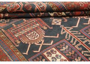 Tappeto Antik Stilizzato Rosso Ruggine Blu Scuro 123x180 Cm