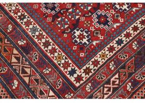Tappeto Antik Geometrico Rosso Blu Scuro 122x170 Cm