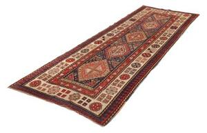 Tappeto Antik Geometrico Rosso Blu Corsia 100x275 Cm