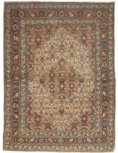 Tappeto Antik Stilizzato Rosso Mattone Beige 125x170 Cm