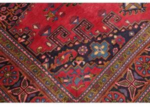 Tappeto Sarough Stilizzato Rosso Blu Scuro 207x300 Cm