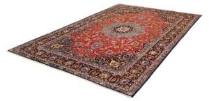 Tappeto Shahreza Medaglione Floreale Rosso Blu Scuro 200x300 Cm