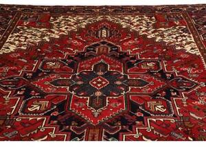 Tappeto Gorawan Stilizzato Rosso Avorio 247x340 Cm