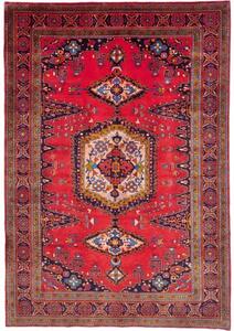 Tappeto Sarough Stilizzato Rosso Blu Scuro 207x300 Cm