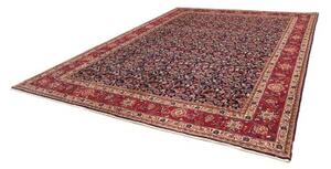 Tappeto Mashad Floreale Blu Scuro Rosso 296x394 Cm