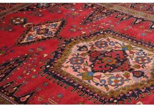 Tappeto Sarough Stilizzato Rosso Blu Scuro 207x300 Cm
