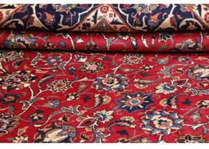 Tappeto Mashad Floreale Rosso Blu Scuro 300x390 Cm