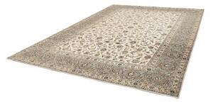 Tappeto Kashan Floreale Avorio Grigio 260x354 Cm