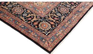 Tappeto Kashmar Medaglione Floreale Nero Beige 298x405 Cm