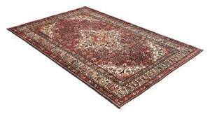 Tappeto Hamadan Stilizzato Rosso Avorio 140x207 Cm