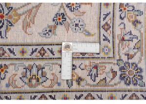 Tappeto Kashan Floreale Avorio Grigio 260x354 Cm