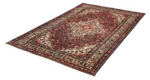Tappeto Hamadan Stilizzato Rosso Avorio 140x207 Cm