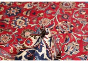Tappeto Mashad Floreale Rosso Blu Scuro 300x390 Cm