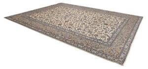 Tappeto Kashan Floreale Avorio Blu 300x410 Cm