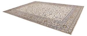 Tappeto Kashan Floreale Avorio Blu Indaco 300x415 Cm