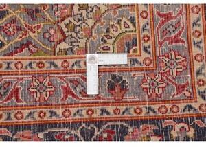 Tappeto Kashmar Medaglione Floreale Blu Scuro Beige 300x400 Cm