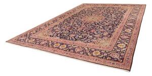 Tappeto Kashmar Medaglione Floreale Blu Scuro Beige 300x400 Cm