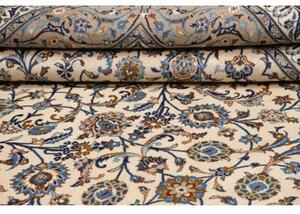 Tappeto Kashan Floreale Avorio Blu 300x410 Cm