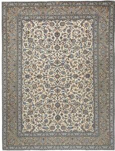 Tappeto Kashan Floreale Avorio Blu 300x410 Cm