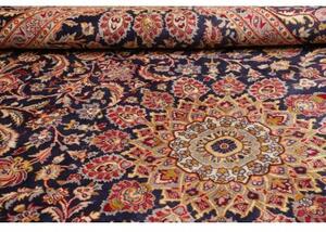 Tappeto Kashmar Medaglione Floreale Blu Scuro Beige 300x400 Cm