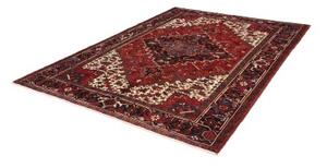 Tappeto Gorawan Stilizzato Rosso Avorio 202x278 Cm