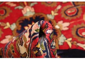 Tappeto Bakhtiyar Stilizzato Blu Scuro Rosso 282x350 Cm