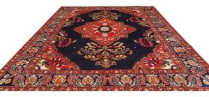 Tappeto Bakhtiyar Stilizzato Blu Scuro Rosso 282x350 Cm