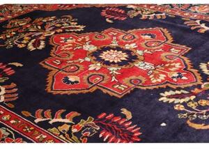 Tappeto Bakhtiyar Stilizzato Blu Scuro Rosso 282x350 Cm