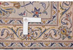 Tappeto Kashan Floreale Verde Chiaro Avorio 308x410 Cm