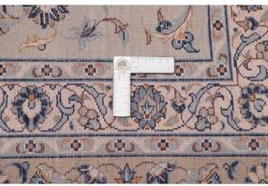Tappeto Kashan Floreale Azzurro Sabbia 275x410 Cm