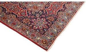 Tappeto Ardakan Medaglione Floreale Rosso Blu Scuro 295x415 Cm