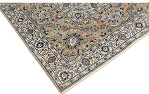 Tappeto Kashan Floreale Azzurro Sabbia 275x410 Cm