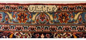 Tappeto Ardakan Medaglione Floreale Rosso Blu Scuro 295x415 Cm