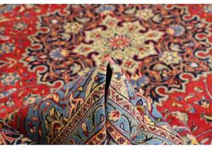 Tappeto Sarough Medaglione Floreale Rosso Blu 298x408 Cm