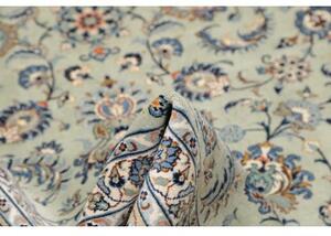 Tappeto Kashan Floreale Azzurro Sabbia 275x410 Cm
