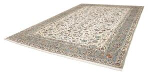 Tappeto Kashan Floreale Avorio Verde Salvia 285x395 Cm