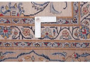 Tappeto Kashan Floreale Avorio Blu 267x365 Cm