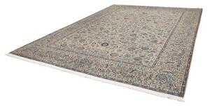 Tappeto Kashan Floreale Becco Di Oca Blu 300x394 Cm