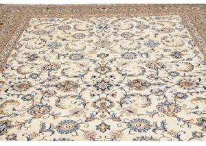 Tappeto Kashan Floreale Avorio Blu 267x365 Cm