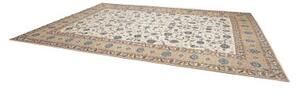 Tappeto Kashan Floreale Avorio Blu 325x440 Cm