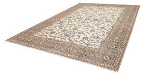 Tappeto Kashan Floreale Avorio Blu 267x365 Cm
