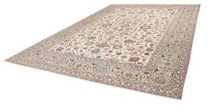 Tappeto Kashan Floreale Avorio Blu 300x404 Cm