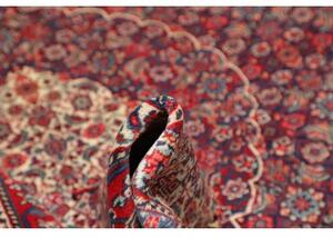 Tappeto Sarough Stilizzato Rosso Scuro Avorio 247x340 Cm