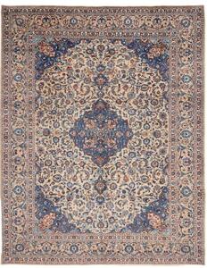 Tappeto Kashmar Medaglione Floreale Beige Blu 300x375 Cm