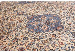 Tappeto Kashmar Medaglione Floreale Beige Blu 300x375 Cm