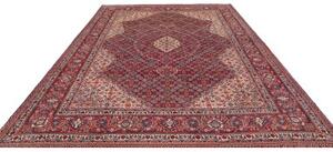 Tappeto Sarough Stilizzato Rosso Scuro Avorio 247x340 Cm